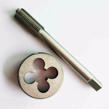 1set Left Hand Tap and Die Metric Thread Threading Tool HSS M14 x 1mm