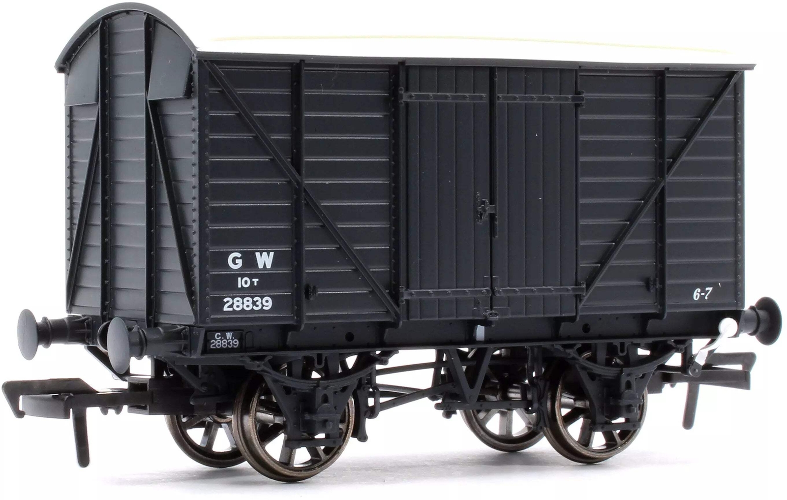 Rapido Trains 944019 OO Gauge Mink Wagon Diagram V16 – Van GWR No.28839