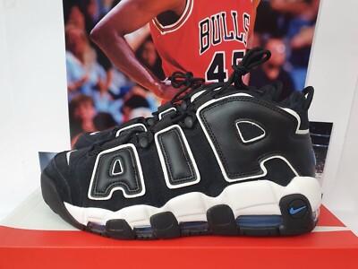 Nike AIR MORE UPTEMPO ‘96 Black Star Blue Men’s UK EUR 42 (FB8883 001)  UK