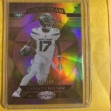 2023 Certified Garrett Wilson Pink /199 Gold Team Rookie RC GT-4 Jets PWE 