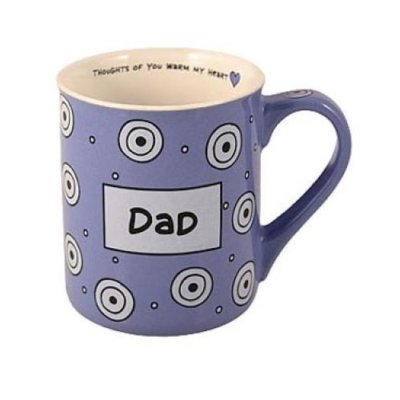LAST ONE Our Name is Mud 16oz Coffee Mug DAD THOUGHTS OF YOU Father FREESHIP
