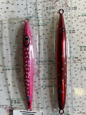 Two 150 Gram jigs with great colors and glow feature.