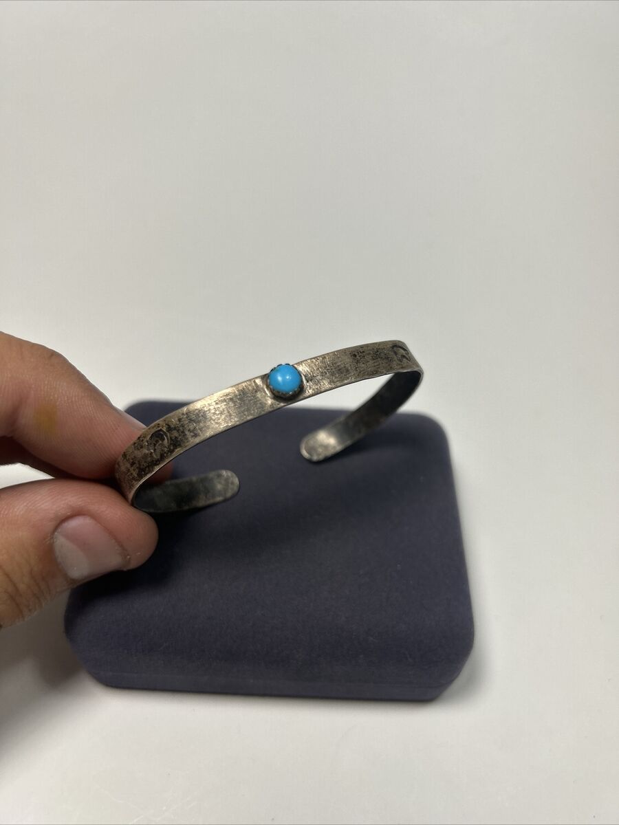 Cuff Bracelet Calvin Begay Jewelry Marks Navajo Native American