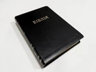 UKRAINIAN Bible black cover NEW 24x17cm Українська Біблія
