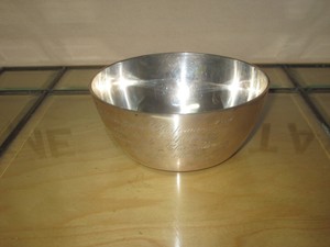 vintage S. Kirk & Son Co 925 / 1000 Sterling Silver #186 Bowl 252.9g Monogram