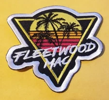 Fleetwood Mac Band Embroidered Patch approx 3x3.5"