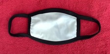 Kids Size Reusable Sublimation Blank Face Masks Size Small w/ Pocket Lot Of 83