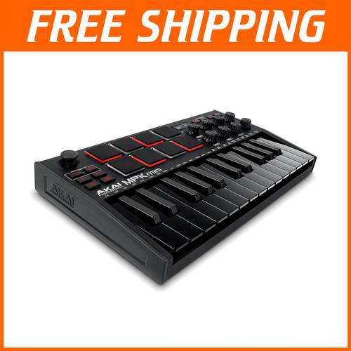 Versatile 25-Key Portable MIDI Keyboard with Music Production Suite Included - 第 1/14 張圖片