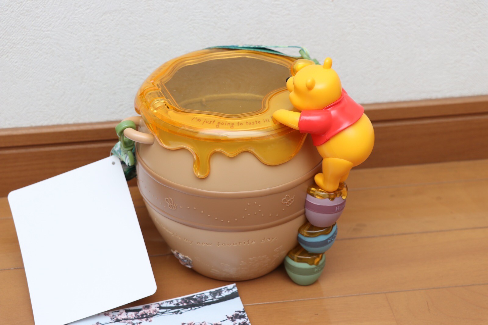 Tokyo Disney Winnie the Pooh Popcorn Bucket 2022 Disney parks Japan w