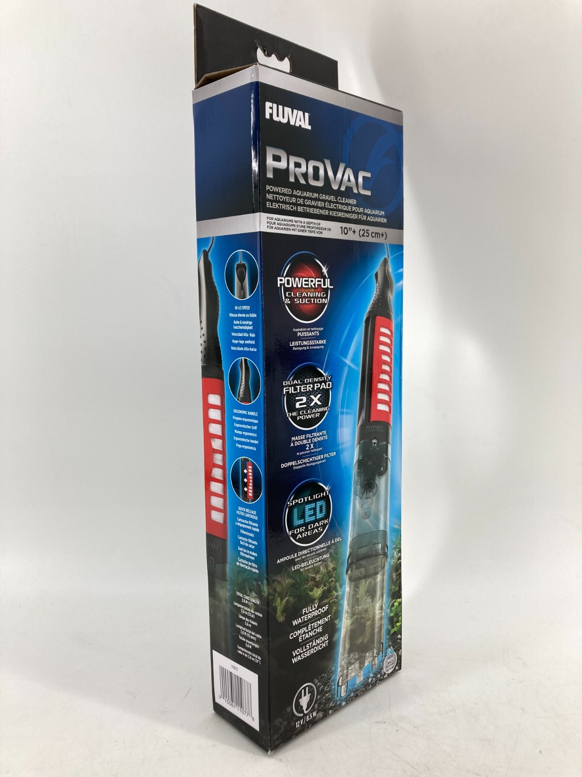 Fluval PROVAC 12V Corded Powered Aquarium Gravel Cleaner 15561110778 eBay