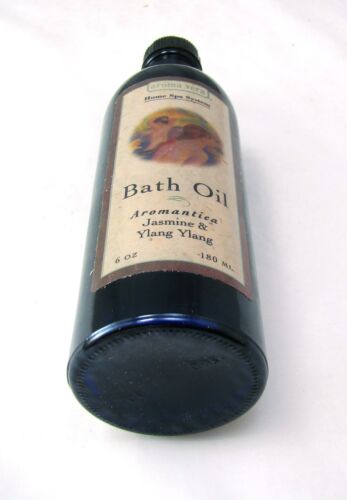 Aroma Vera Aromantica (Jasmine & Ylang Ylang) Bath Oil 6 oz 180 ml New NWOB - Picture 5 of 5