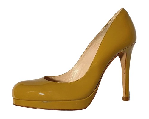 Escarpins J Vincent En Cuir Noir - Taille US 8.5, Talons Aiguilles, Occasion Comme Neuf