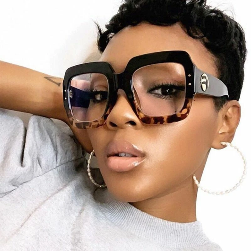 Oversized Glasses Fashion Luxury Big Clear 2023 | eBay