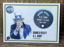 1918: End of the Great War Branch Rickey U.S. Army Replica Dog Tag #'d /249