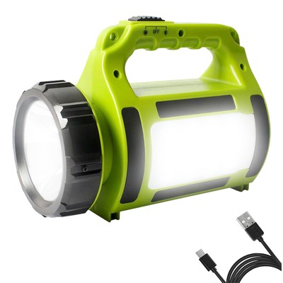 Portable Super Bright LED Searchlight Handheld Spotlight Flashlight Rechargeable