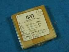 CO2 Laser Focus Lens, 2.5" FL, 0.5" Diam., II-VI, Coherent, GaAs - New