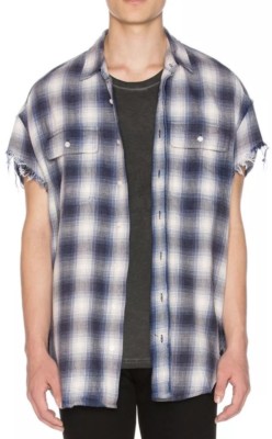 New R13 Oversized Cutoff Shirt Faded 