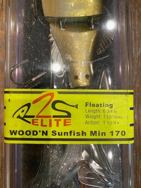 River 2 Sea Wood'n Sunfish Min 170 WN-04 NUEVO en Caja Foto 3 de 4