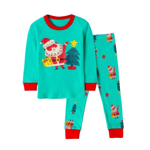 Toddler Pajamas Boys Girls Baby Animal Pjs Set Kids 2pcs Long Snug fit Sleepwear - Picture 38 of 39