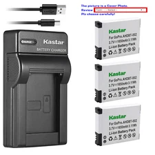 Kastar Battery Slim Charger for OEM GoPro Hero GoPro Genuine AHDBT 001 AHDBT 002