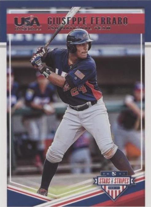 2018 Panini USA Baseball Stars & Stripes - Giuseppe Ferraro #54 - 1 of 1