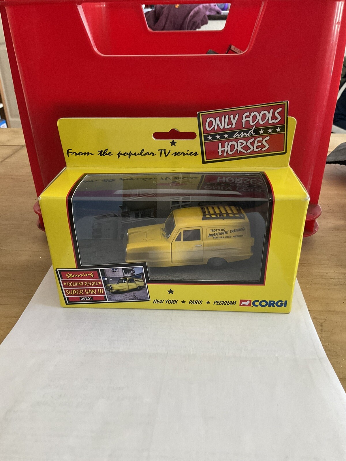 Corgi 05201 Reliant Regal Van Only Fools And Horses Van 2006. New Never Opened