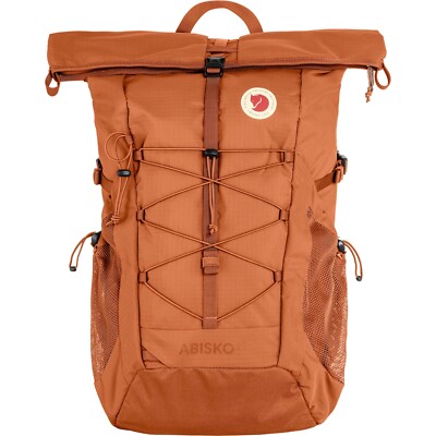 Fjallraven Abisko Hike 25 Foldsack Backpack Terracotta NWOT $135
