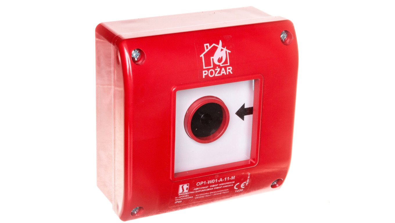 fire button surface-mounted 1Z 1R OP1-W01-A11-M /T2UK