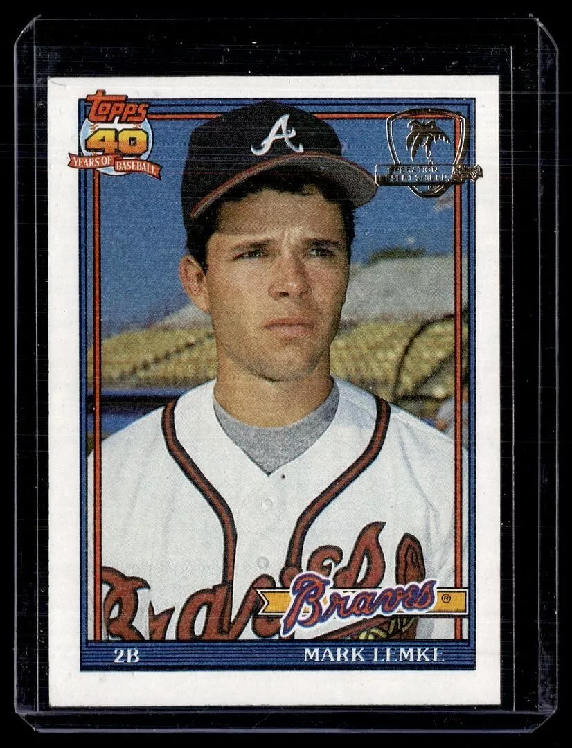 Mark Lemke trading card