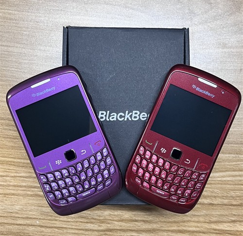 BlackBerry Curve 8520 -Red/Purple (Unlocked) 2G GSM Original Smartphone Mobile - Picture 2 of 15