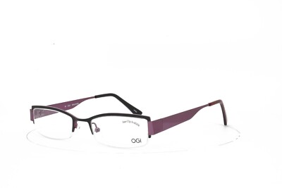OGI Evolution EYEGLASSES Purple Hal Rim frame 48-18-140 3050A 621 Authentic