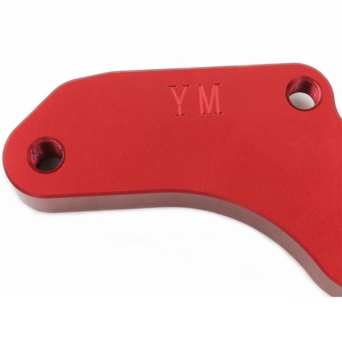 KKE Red 320MM Brake Bracket Adapter Fit WR250F WR450F 2003-2018 YZ250F 2006 - Picture 6 of 12