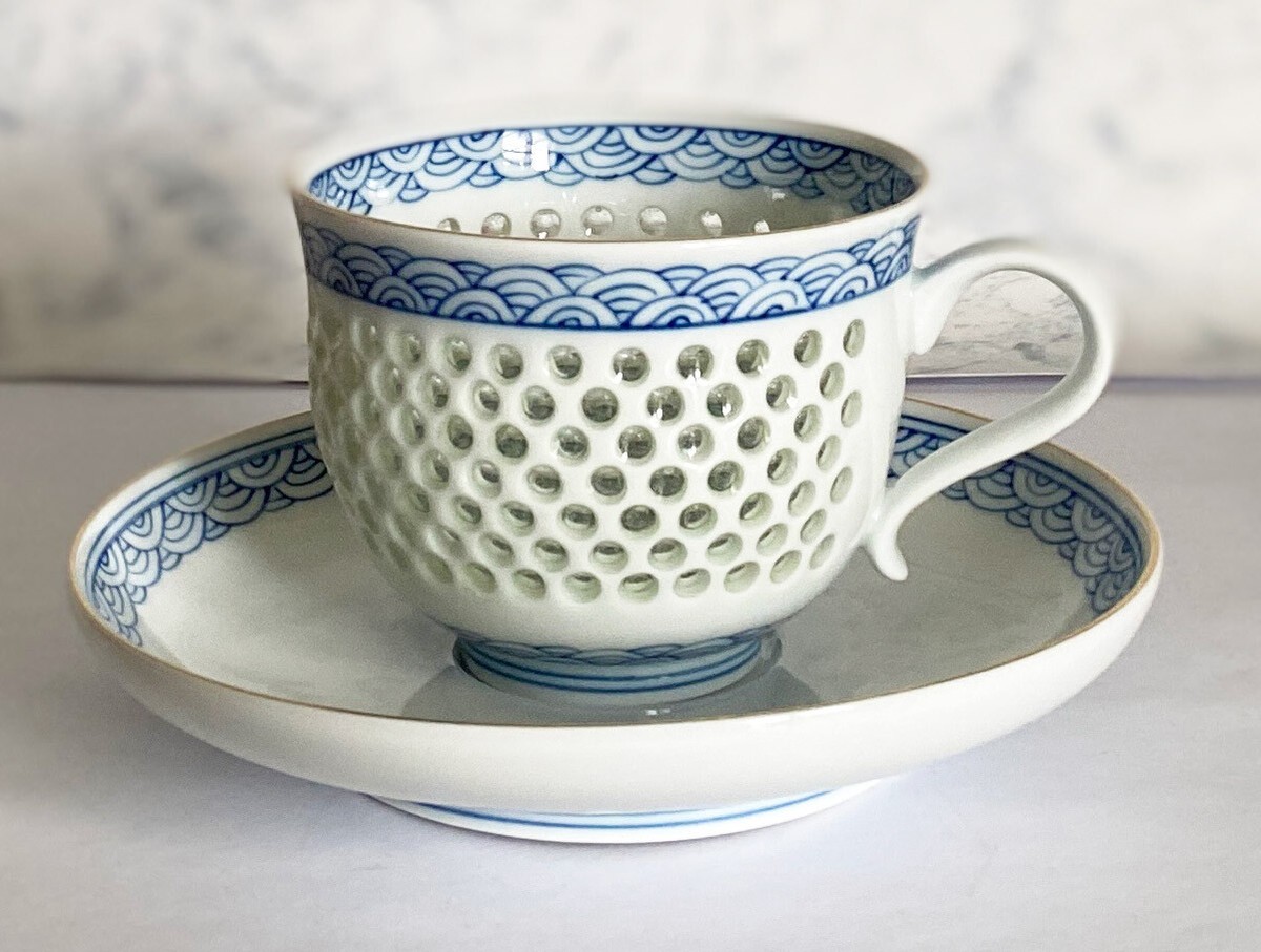 Arita Porcelain Lab ティーポット＆カップ・ソーサーセット5点 Arita