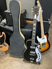 Vintage Silvertone 1961 Model Jupiter 1423 Semi-hollow Body Electric Guitar/case