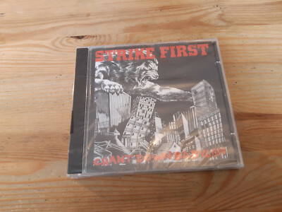 CD Punk Strike First - Chant Down Babylon (8 Song) CRUCIAL RESPONSE SXE jc OVP