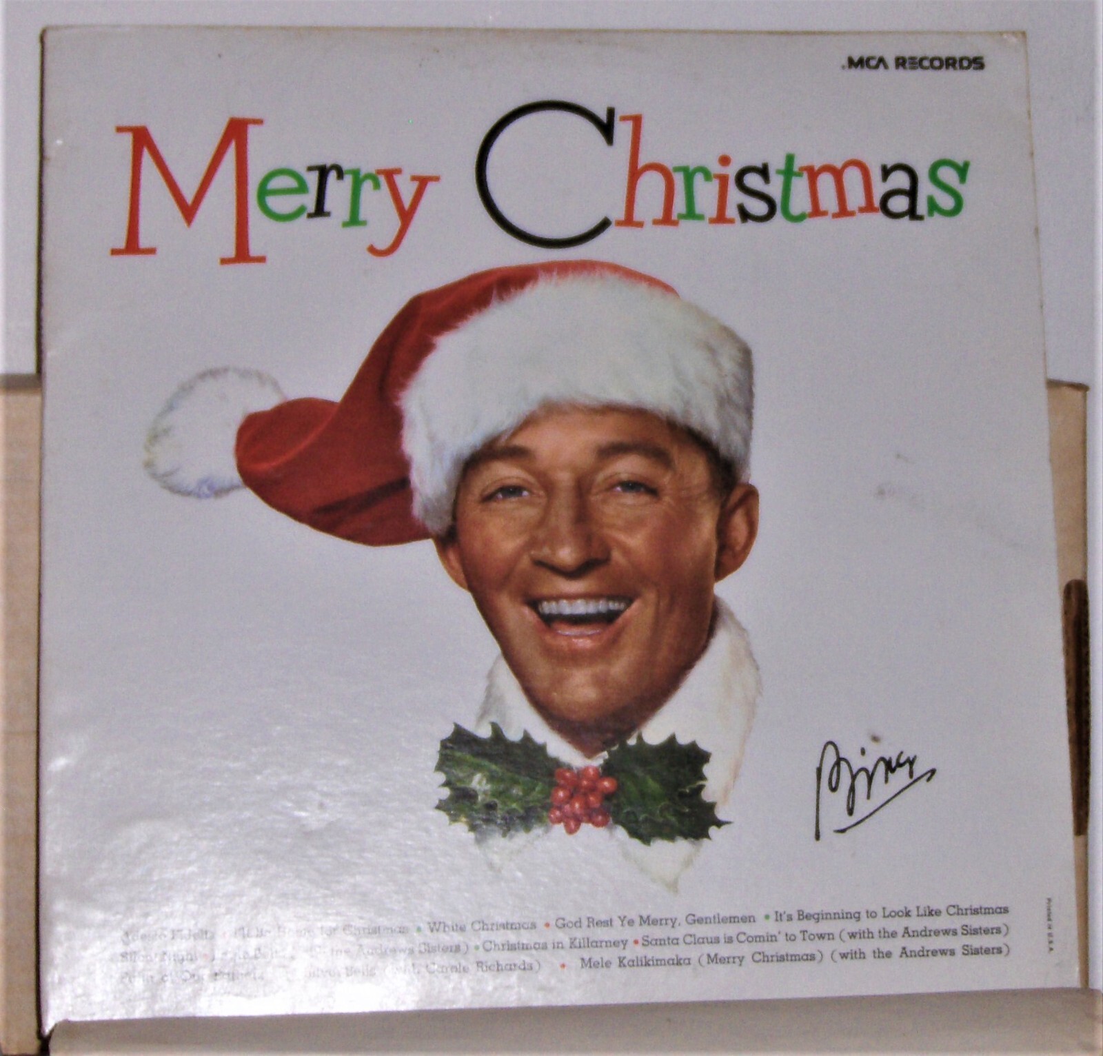 Bing Crosby Merry Christmas LP Record Album Vinyl Excelent eBay