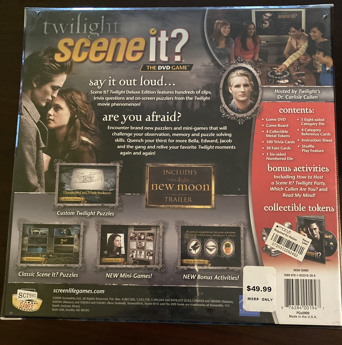 Twilight (Deluxe Edition) (DVD / HD Video Game, 2009) for