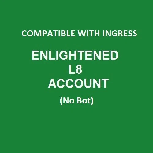 Compatible with INGRESS Prime - Enlightened Account (No Bot)