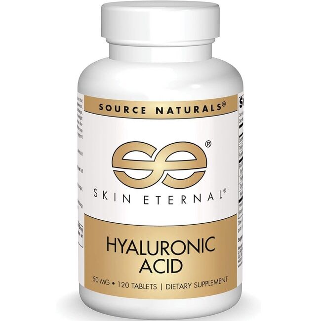 Гиалуроновая кислота Source Naturals Skin Eternal 50 мг 120 таблеток