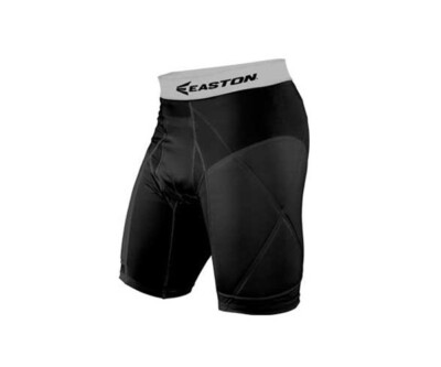 Easton Boys Baseball Extra Protective Padded Sliding Shorts YOUTH XL, BLACK, NEW