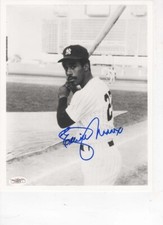 Elliott Maddox Autographed 8x10 Photo New York Yankees JSA COA 28373