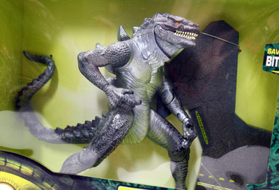 RARE 1998 GODZILLA RAZOR BITE FIGURE TRENDMASTERS TOHO NEW SEALED
