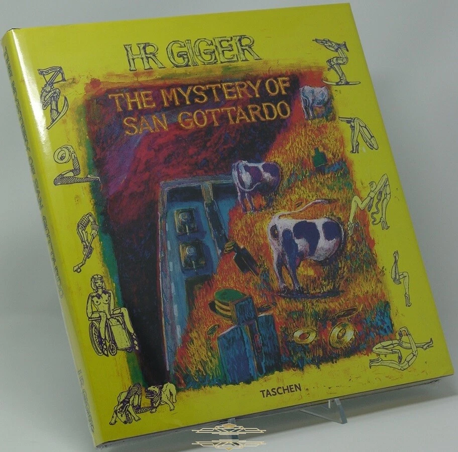 Artbook H. R. Giger The Mystery of San Gottardo Eine Komödie Skizzenbuch HC - Bild 4 von 4