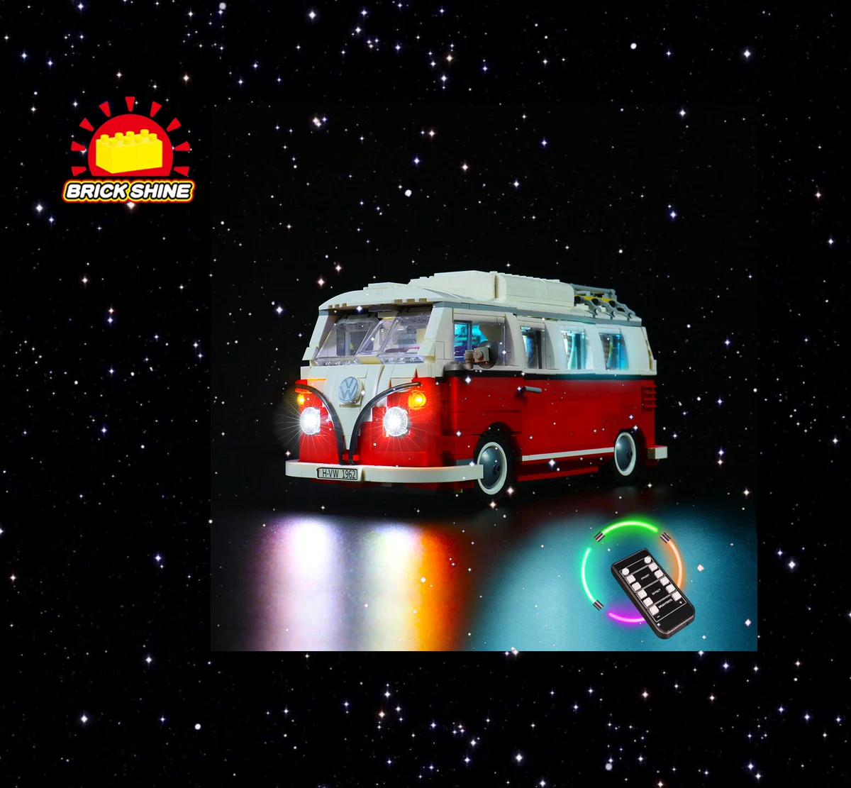 pouch hjælpe Korrupt Brick Shine - GC Light kit for Lego Volkswagen T1 Camper Van 10220 (NEW) | eBay pouch hjælpe Korrupt Brick Shine - GC Light kit for Lego Volkswagen T1 Camper Van 10220 (NEW) | eBay