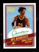 2021 22 Onyx Vintage DANIEL OTURU Minnesota Golden Gophers Autograph