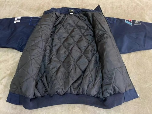 Unisex Adults BMW F1 Team Racing Embroidery Cotton Padded Zip Racing Jacket**## - Picture 6 of 9