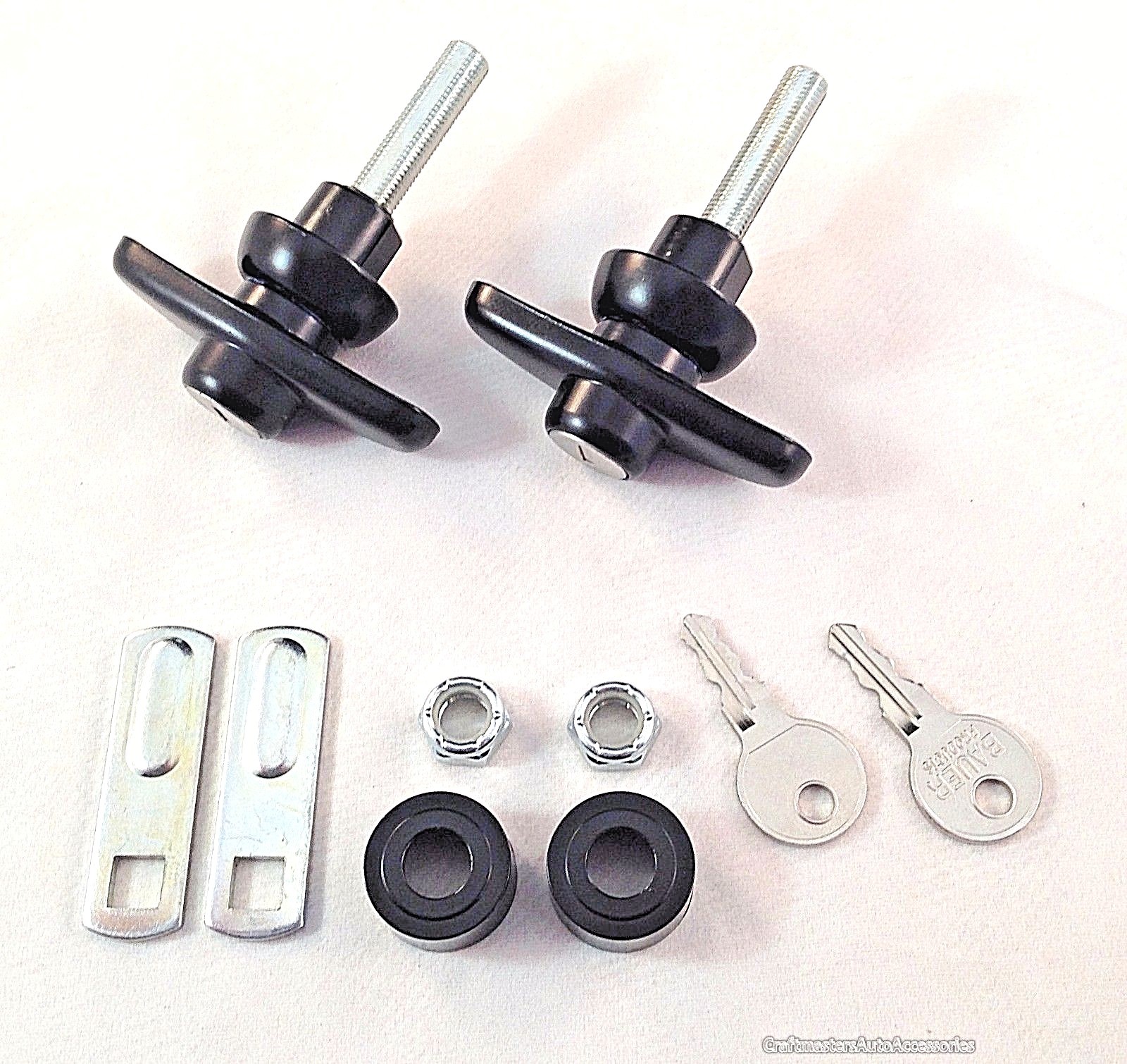 Pair of locking Thandles T500 keyed K127 for truck cap doors and windows eBay