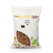 Organic Almonds 1kg | BWFO | Free UK Mainland P&P
