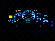 ICE BLUE Upgrade Kit - Silverado Suburban Sierra Escalade Tahoe Yukon GM Cluster