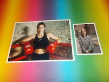 Luise Großmann uppercut signed autograph autograph on 20x28 photo